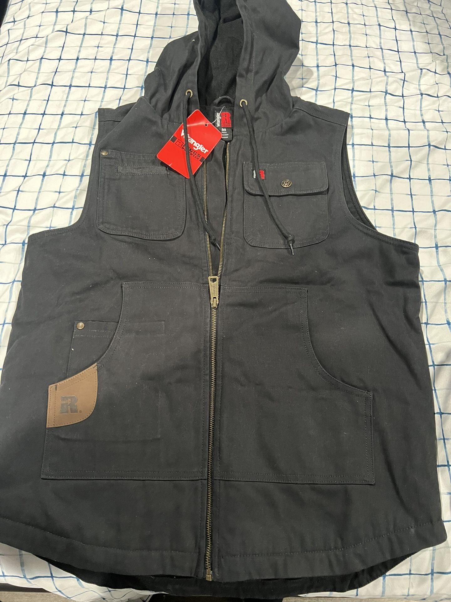 Wrangler Riggs Workwear Men's Duck Work Vest