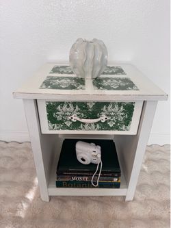 Shabby Chic Refinished Nightstand