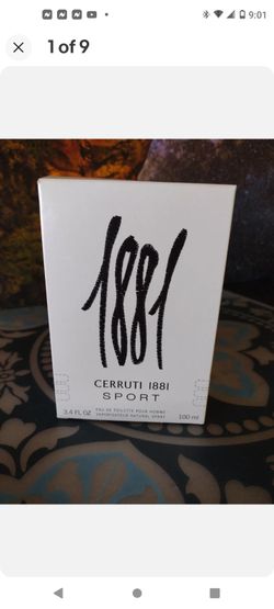 1881 Sport by Nino Cerruti 3.4 oz EDT Cologne for Men Brand USED Tester