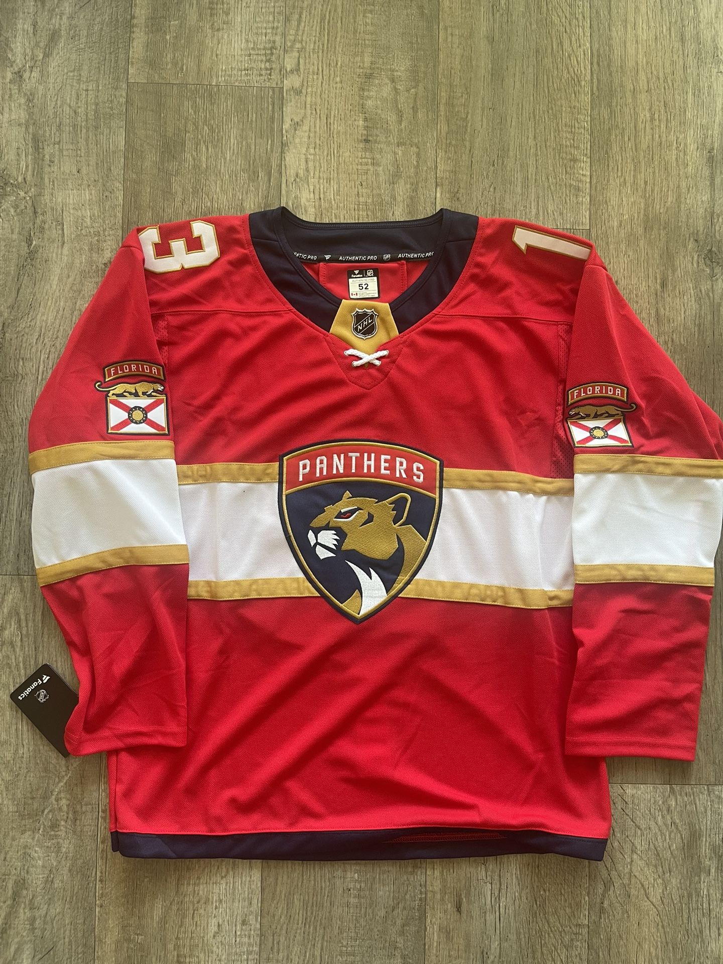 Florida Panthers Reinhart Jersey Size XXL