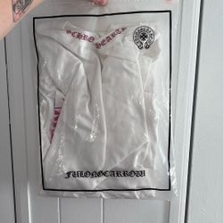 Chrome Heart pink White long sleeve 