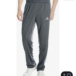 adidas Mens Climacore Essential 3 Stripe Track Pants *BRAND NEW* grey black charcoal XL Extra Large