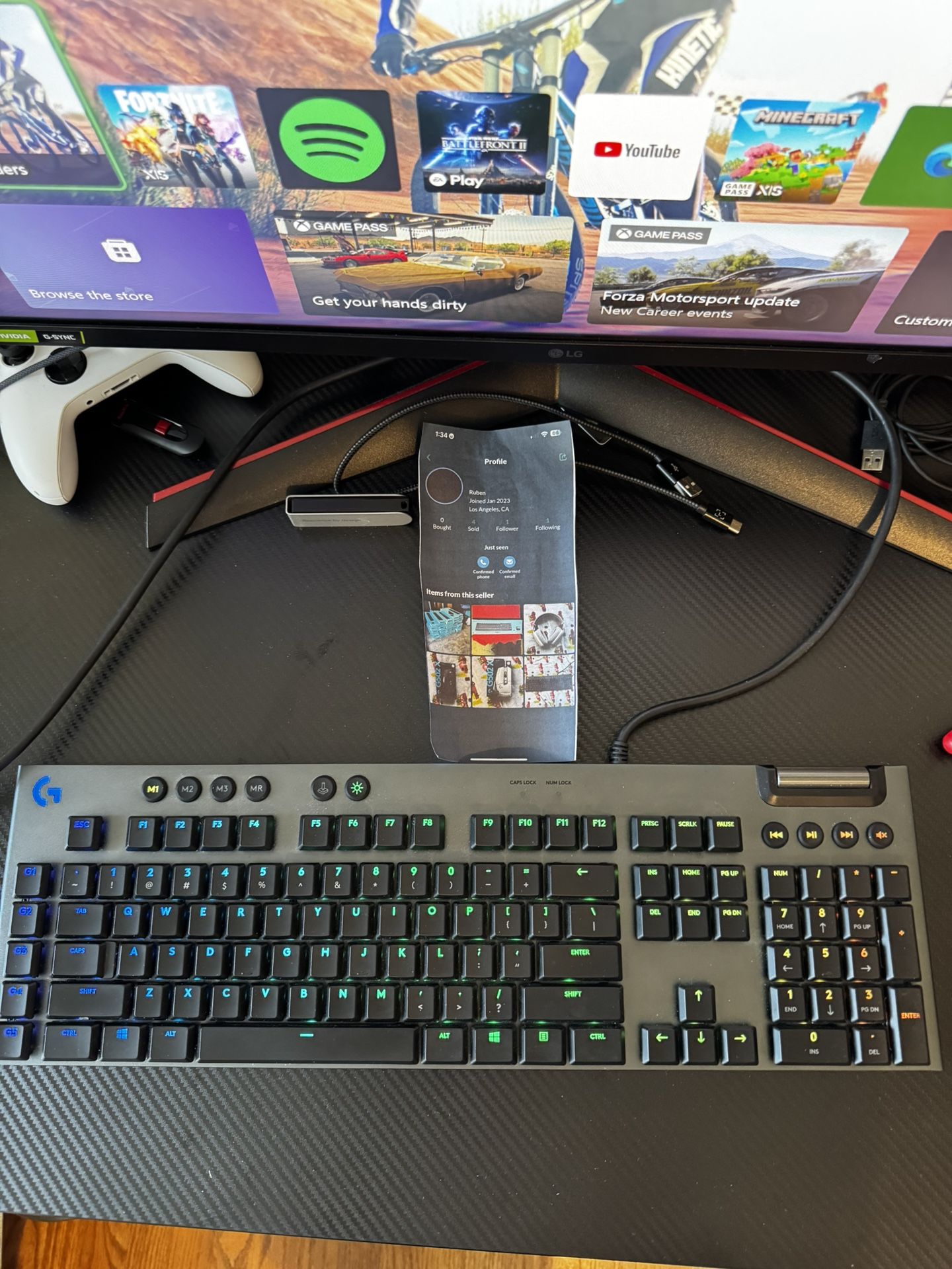 Logitech G815 CLICKY GAMING KEYBOARD