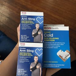 Arm Sling And Instant Cold Pain Relieving Compress