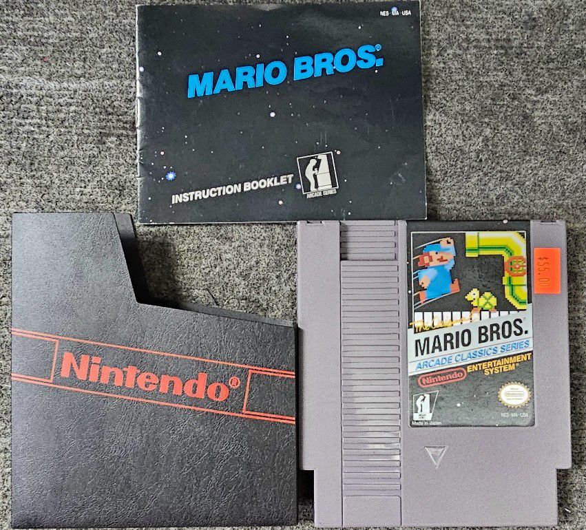 Nes Mario Bros Arcade Classic Series 
