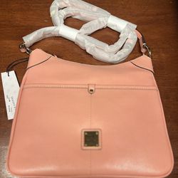 DOONEY BOURKE, KIMBERLY, PALE PINK, LEATHER, SHOULDER BAG, NWT - $115 OBO