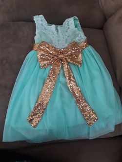 3T 4T girl boutique fancy formal holiday Easter Spring dress
