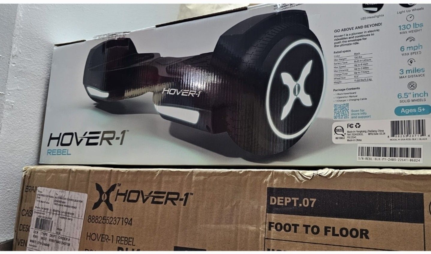 Brand New Hover Board, New In Box