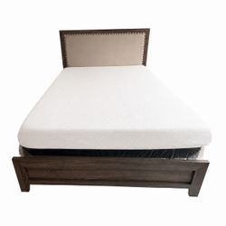 Queen Bed Set for Sale – Includes Mattress & Box Spring
