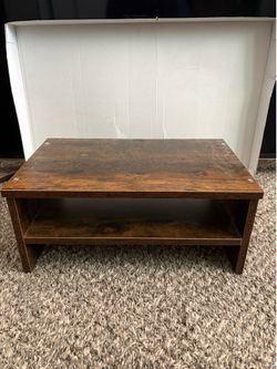 Monitor Stand Riser, 2 Tier Wood Office Desk Storage Organizer for Laptop, Computer