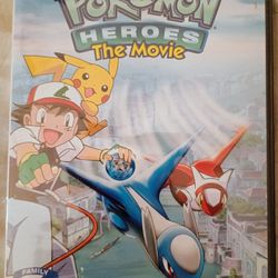POKEMON HEROES THE MOVIE (DVD-2003) NEW