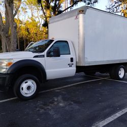 2013 Ford F550 Box Truck 