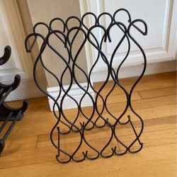 Iron Wine Rack 