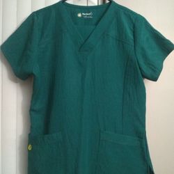 Set of green Scrubs.