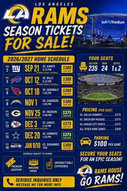 Rams Tickets