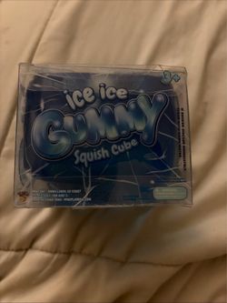 Ice ice square squishy blue new