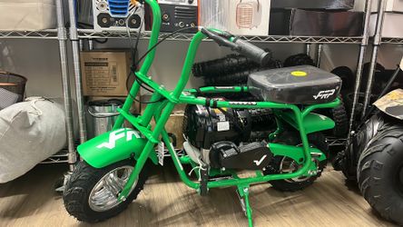 40cc 4-Stroke Gas Powered Mini Dirt Bike for Kids, 18MPH Off-Road mix weight 110lb