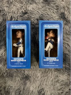 Los Angeles Dodgers Shohei Ohtani greatest game bobblehead set
