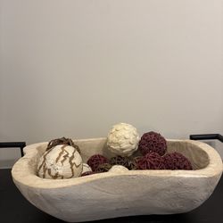 Decorative Wooden Bowl