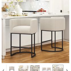 Beige Barstools 