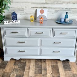 solid wood grey dresser Kava Dresser - Toasted Oak - Scan Design main image 1