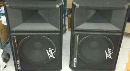 Speaker Pair Peavey Sp 2xt Speakers PEAVEY SP-2G SPEAKERS For Sale