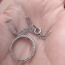 10k Gold Diamond Necklace