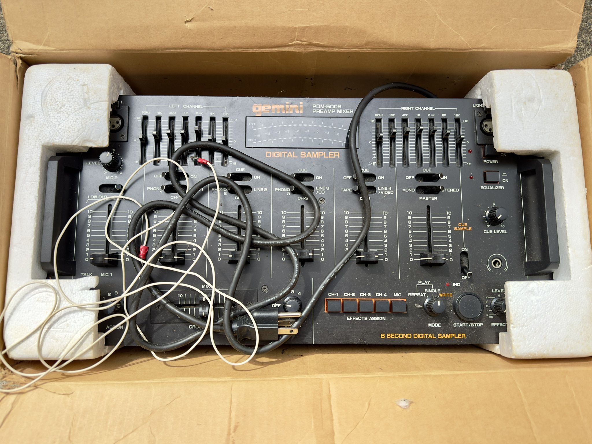 Gemini PDM-5008 Preamp Mixer