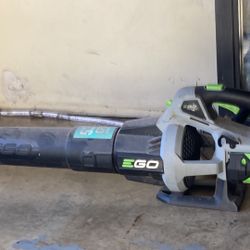 an EGO Power+ 765 CFM handheld leaf blower 56V ARC Lithium battery system.