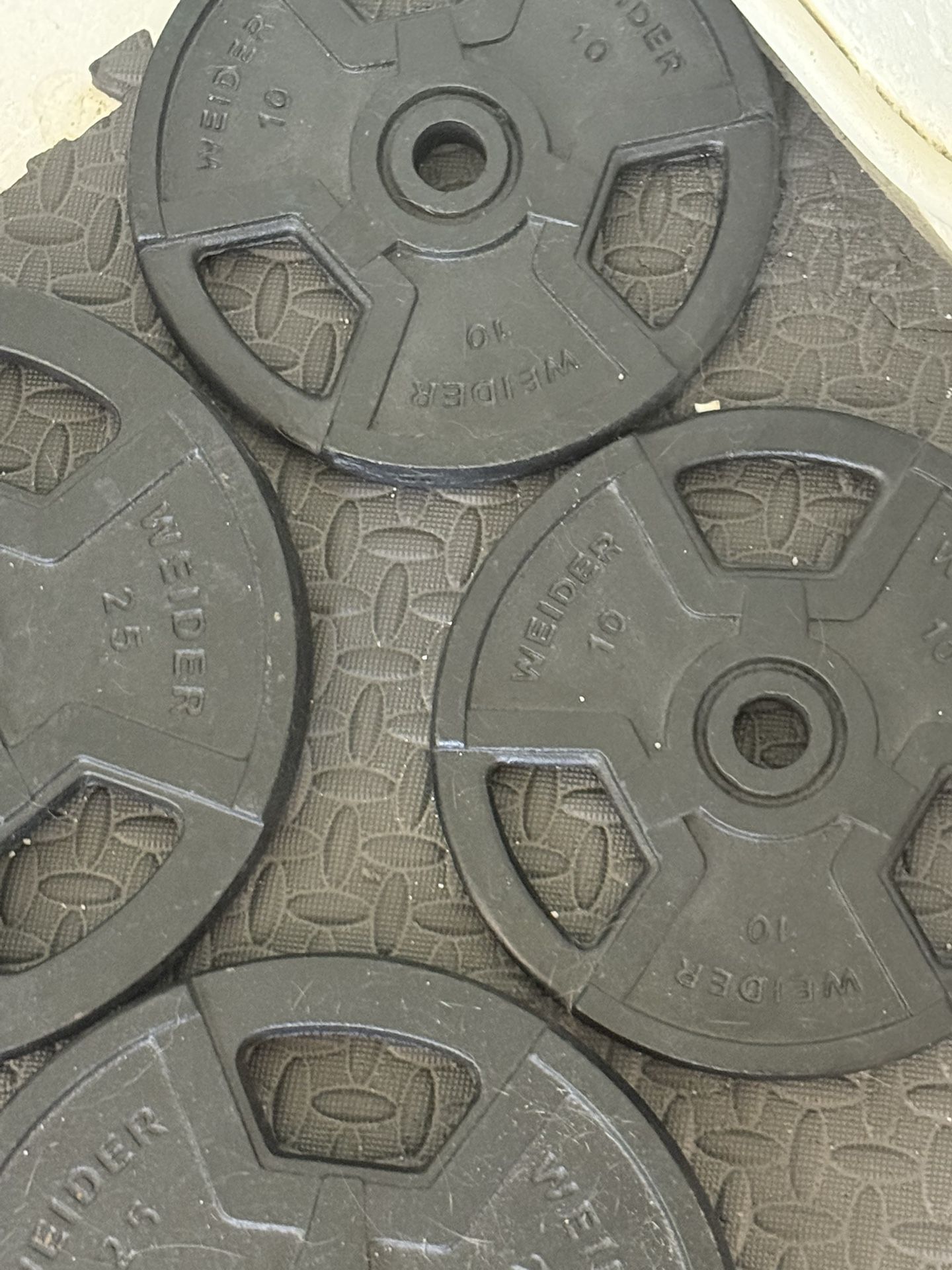 Weider Plate Weights 10lb & 25lb