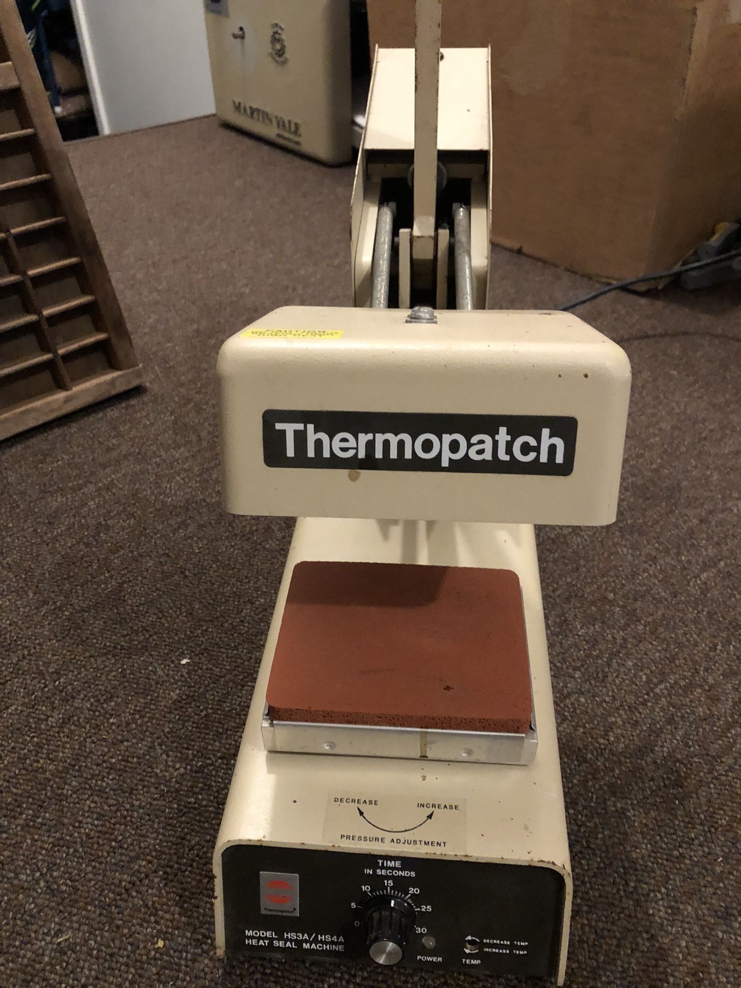 Thermopatch Thermal Transfer Machine