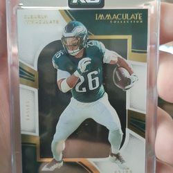 2025 Clearly Immaculate Jerseys Saquon Barkley /99 #CIJ-SB