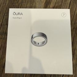 Oura Ring 4 (size 7, Silver)