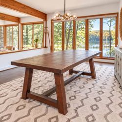 Large Extendable Dining Table – 40” x 144”