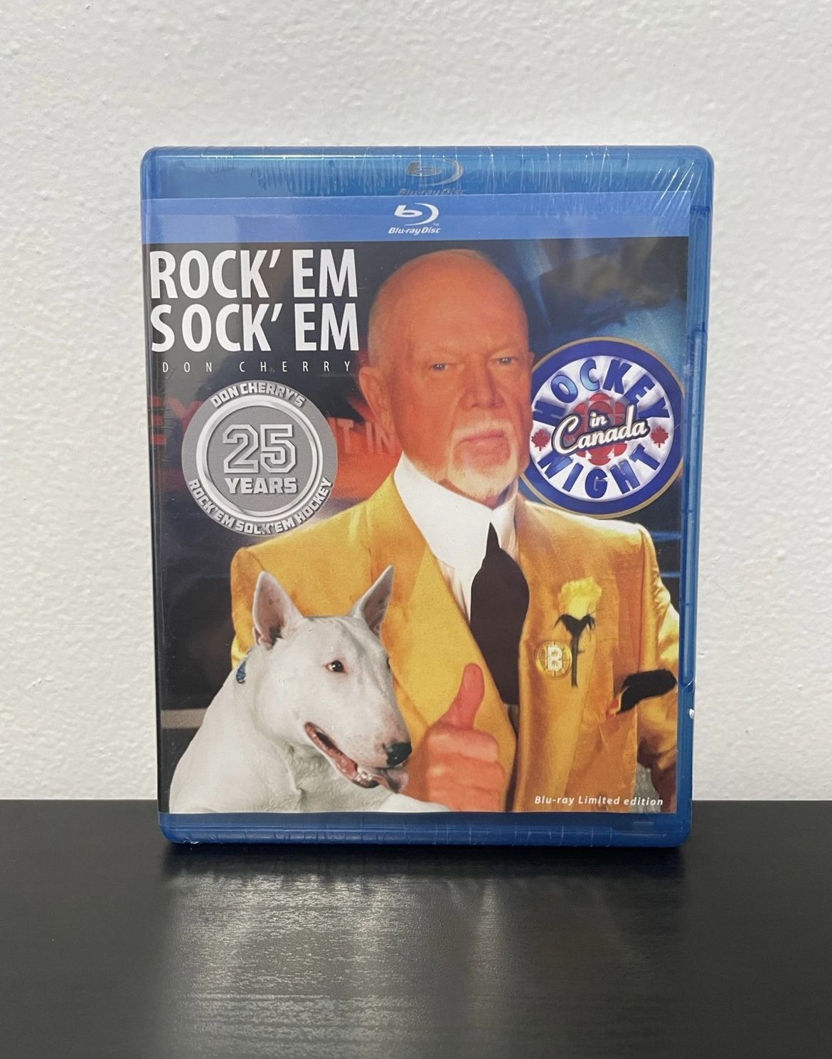 Don Cherry’s Rock Em Sock Em 25 Blu Ray Movie NEW SEALED NHL Hockey Documentary