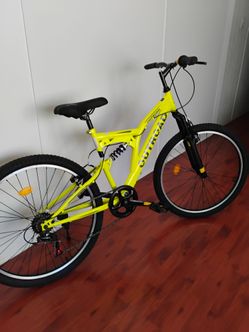 Bicycle new in the city of Montclair 26-in Wheels dual suspension yes it is available ask me something else