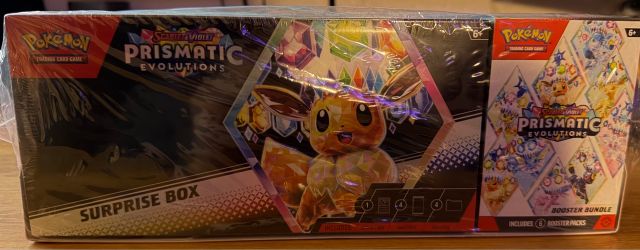 Prismatic evolutions surprise box