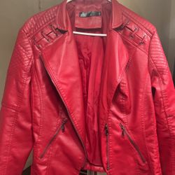 Women, Leather Jacket Size 2X Large