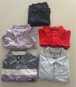 Men’s Size Large Golf Shirts