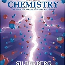 Chemistry: The Molecular Nature Of Matter And Change 4th Edition hardcover