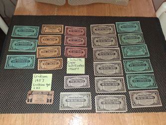 Very old items a lot of WW2.. photos has written details. Selling as a bundle. All sales final.