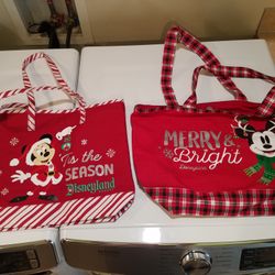 New  DISNEY Christmas Tote Bags