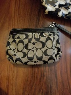 Authentic Coach Wristlet