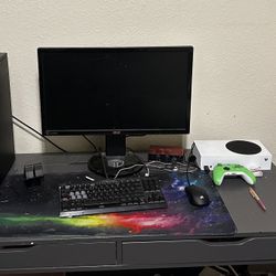 Grey Gaming Desk