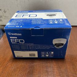 GeoVision EFD Megapixel Low Lux WDR IR Fixed IP Dome Camera