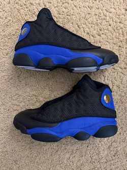 Size 8 (Used condition, does not have box) - Air Jordan 13 retro hyper royal black