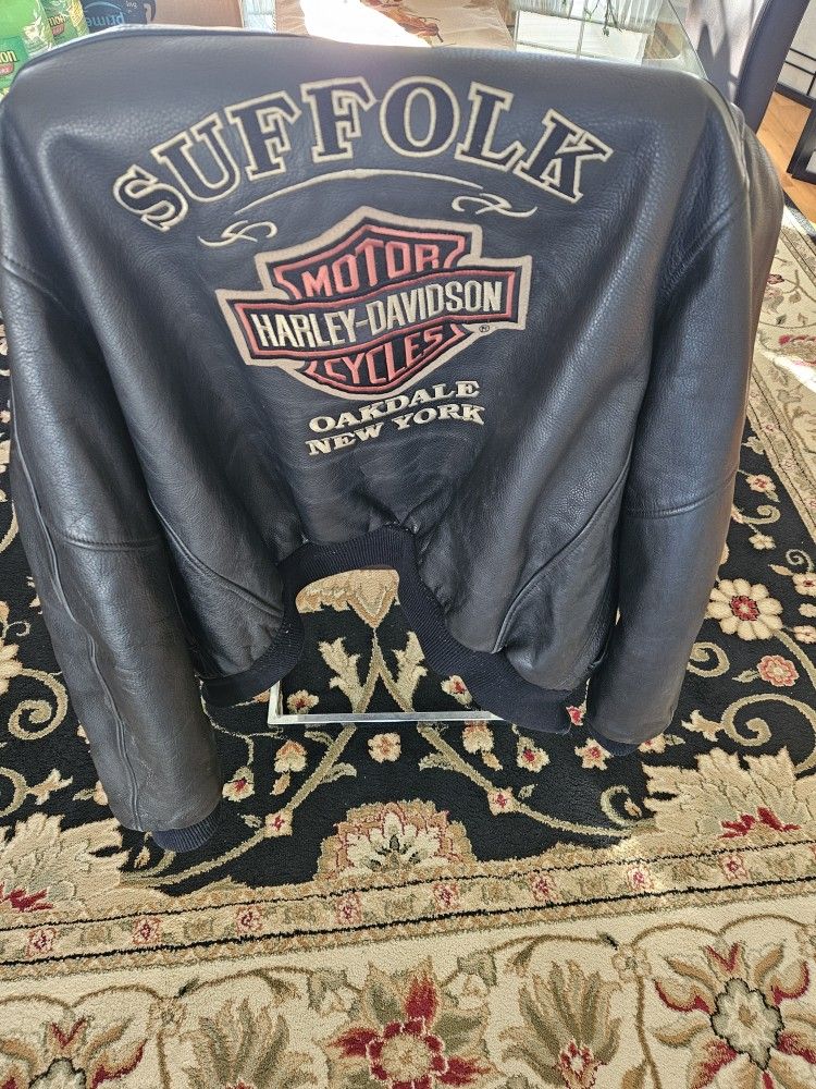 Harley Davidson leather jacket.,All Products : American Fashion Style Bags On Sale