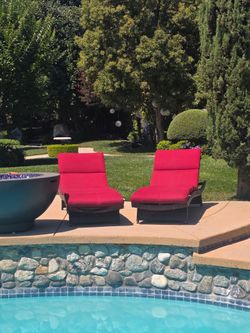 Chaise Lounge with Cushion from Costco