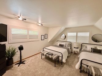 Interior Wood Shutters- Custom, Plantation, Professional Installation, Licensed Company, Window Treatments & Coverings, Persianas De Madera, Espanol