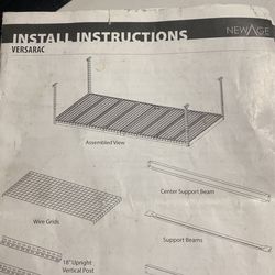 Garage Cieling  Storage Rack 